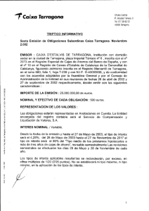 Page 1 Cficina Centra: Caixa Torragona Pl, mperial Târraco, 6 TE. C