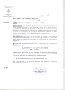 ¡economia 1`Ftn`awzas "¿ 5 -I - Dirección Nacional de Aduanas