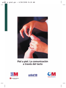 BVCM009708 Piel a piel: La comunicación a través del tacto