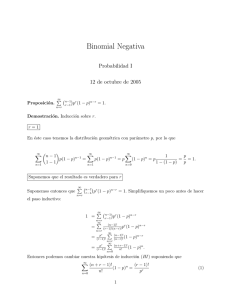 Binomial Negativa