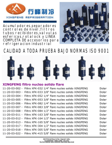 xingfeng - Refrigeración Omar SRL