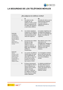 La seguridad de los teléfonos móviles