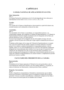 Reglamento Cámara Civil - Consejo Profesional de Ciencias