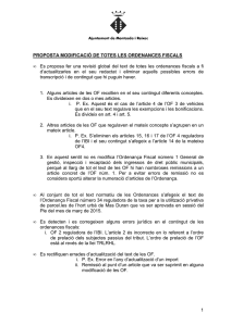 informe modificacions - Ajuntament de Montcada i Reixac