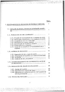 l., PROCEDIMIENTOS DE APLICACION DE PINTURAS Y