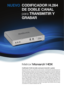 Datasheet Monarch HDX