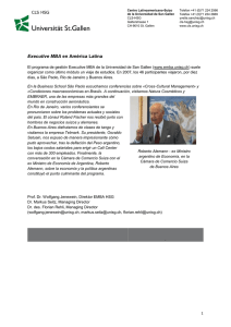 Executive MBA en América Latina - Centro Latinoamericano