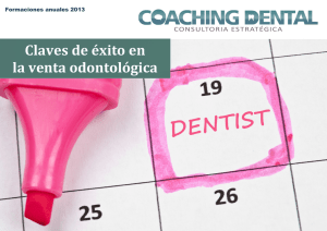 Gestión de la Clínica Dental - Colegio de Dentistas de Pontevedra y
