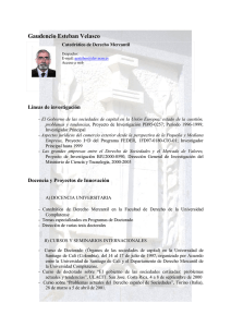 Gaudencio Esteban Velasco - Universidad Complutense de Madrid