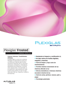 Plexiglas® Frosted