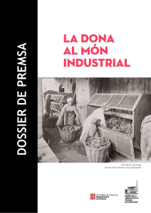 Dossier La dona al món industrial