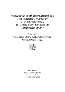 Proceedings of 6th International and 11th National Congress of