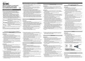 Manual de instalación y mantenimiento Detector magnético (estado