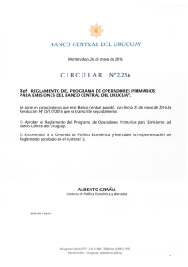 seggci2256 - Banco Central del Uruguay