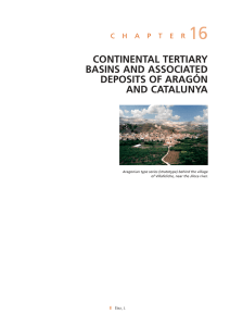 continental tertiary basins and associated deposits of aragón