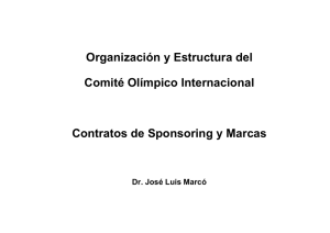 MARCO – Organizacion y estructura del COI