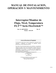 CAPITULO 2 – INSTALACION - Fluid Components International
