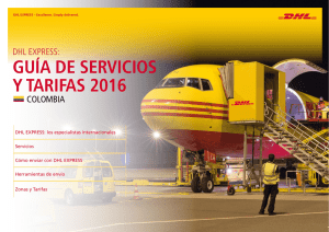 guía de servicios y tarifas 2016