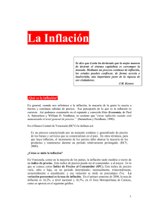 La Inflación CD-final - Cendas-FVM