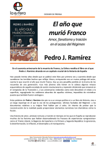 El año que murió Franco - La esfera de los libros
