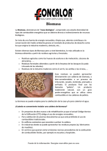 Biomasa - Foncalor