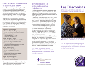 Las Diaconisas - The Lutheran Church—Missouri Synod