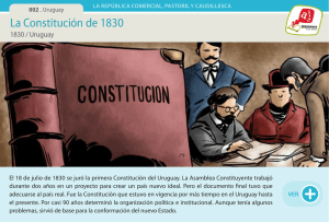 La Constitución de 1830