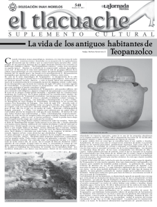 La vida de los antiguos habitantes de Teopanzolco