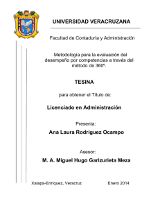 Licenciado en Administración Ana Laura Rodríguez Ocampo MA
