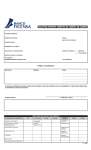 solicitud contrato apertura de cuentas de cheques