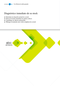 Diagnóstico inmediato de su stock