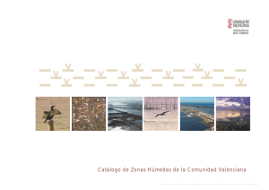 Catálogo de Zonas Húmedas de la Comunidad Valenciana
