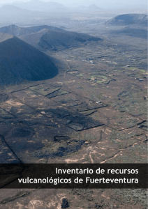 Inventario de recursos vulcanológicos de Fuerteventura
