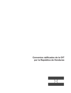 Convenios ratificados de la OIT por la República de Honduras