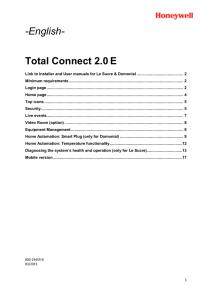 Total Connect 2.0E