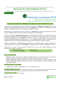 Chlamydia trachomatis por PCR