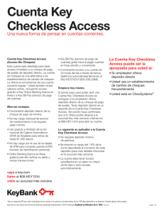 Cuenta Key Checkless Access