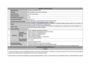 SECCIÓN A: DATOS DEL CASO - Corte Interamericana de