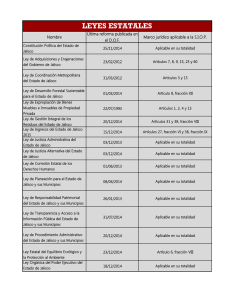 LEYES ESTATALES