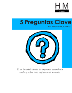 5 Preguntas Clave - Horacio Marchand