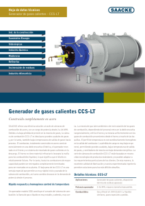 Generador de gases calientes CCS-LT