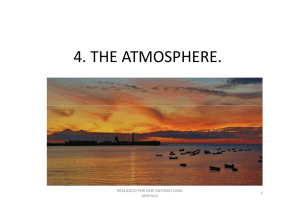 1. THE EARTH´S ATMOSPHERE