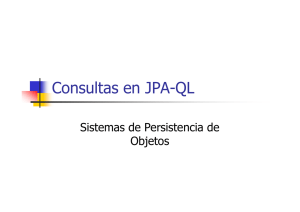 Consultas JPA-QL