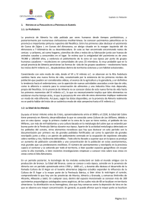 Página 11-1 1.1. La Prehistoria La provincia de Almería ha sido