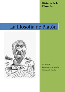 La filosofía de Platón