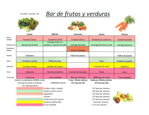 Rojo o naranja Verde oscuro Chícharos y frijoles