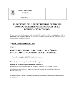 Solicitud voto elecciones CRE 2016