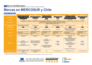 M Marcas en MERCOSUR y Chile - Latin America IPR SME Helpdesk