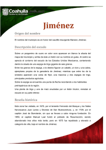 Jiménez - Gobierno De Coahuila