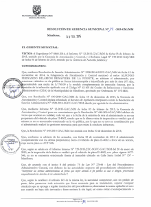 Declarar la NULIDAD DE OFICIO de la Resolución N° 640